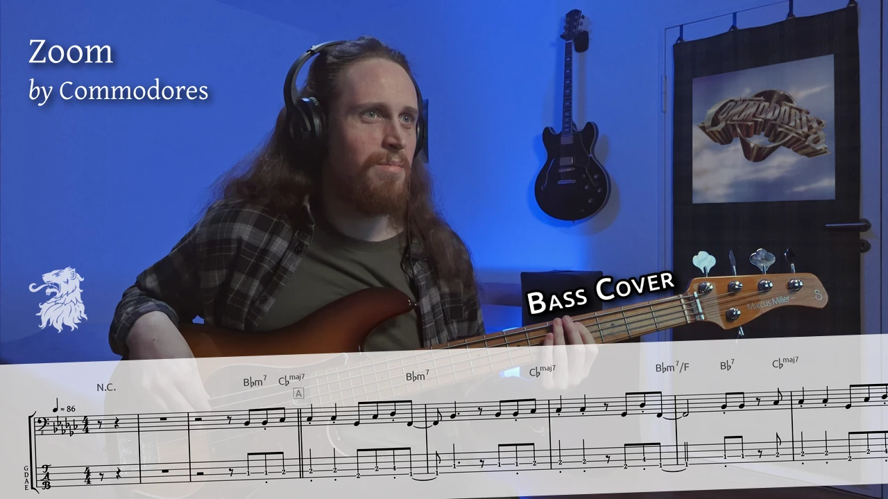 Thumbnail image for YouTube video: Commodores – Zoom [Bass]