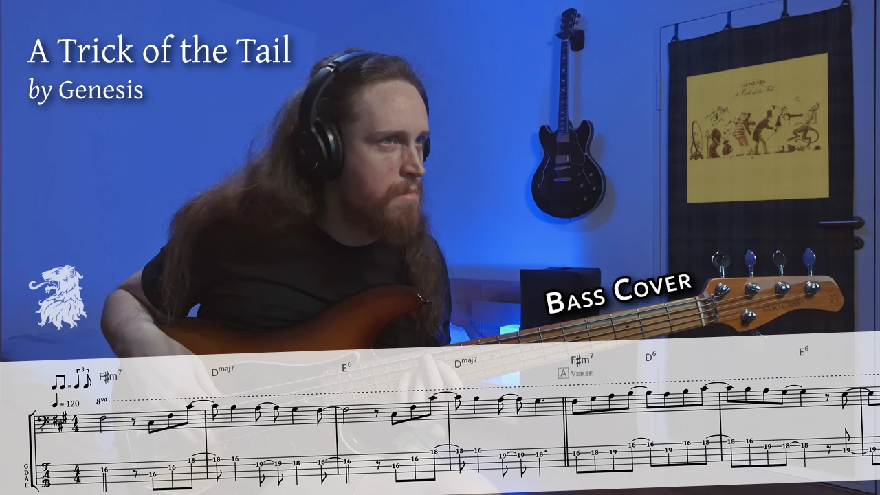Thumbnail image for YouTube video: Genesis – A Trick of the Tail [Bass]